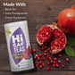 The Republic of Tea HiCAF Pom-Berry Black Tea, 250 Tea Bags, High Caffeine Pomegranate Blueberry Flavor