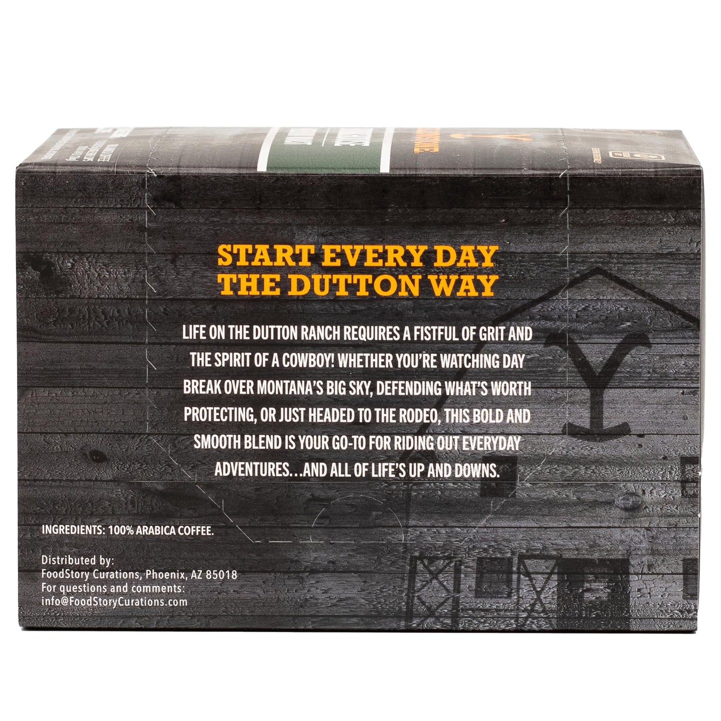 Y Yellowstone Yellowstone Bunkhouse Medium Roast Coffee Pods, 100% Arabica, 12 Count, Recyclable