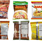 Mama Oriental Style Instant Noodles Mix Flavor Bundle Package Total 30 Packs (5 Flavor Mix Shrimp Tom Yum Flavor, Shrimp Creamy