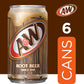 A&W Root malt-inspired Soda, 7.5 fl oz Cans, 6 Pack, Model 10085415