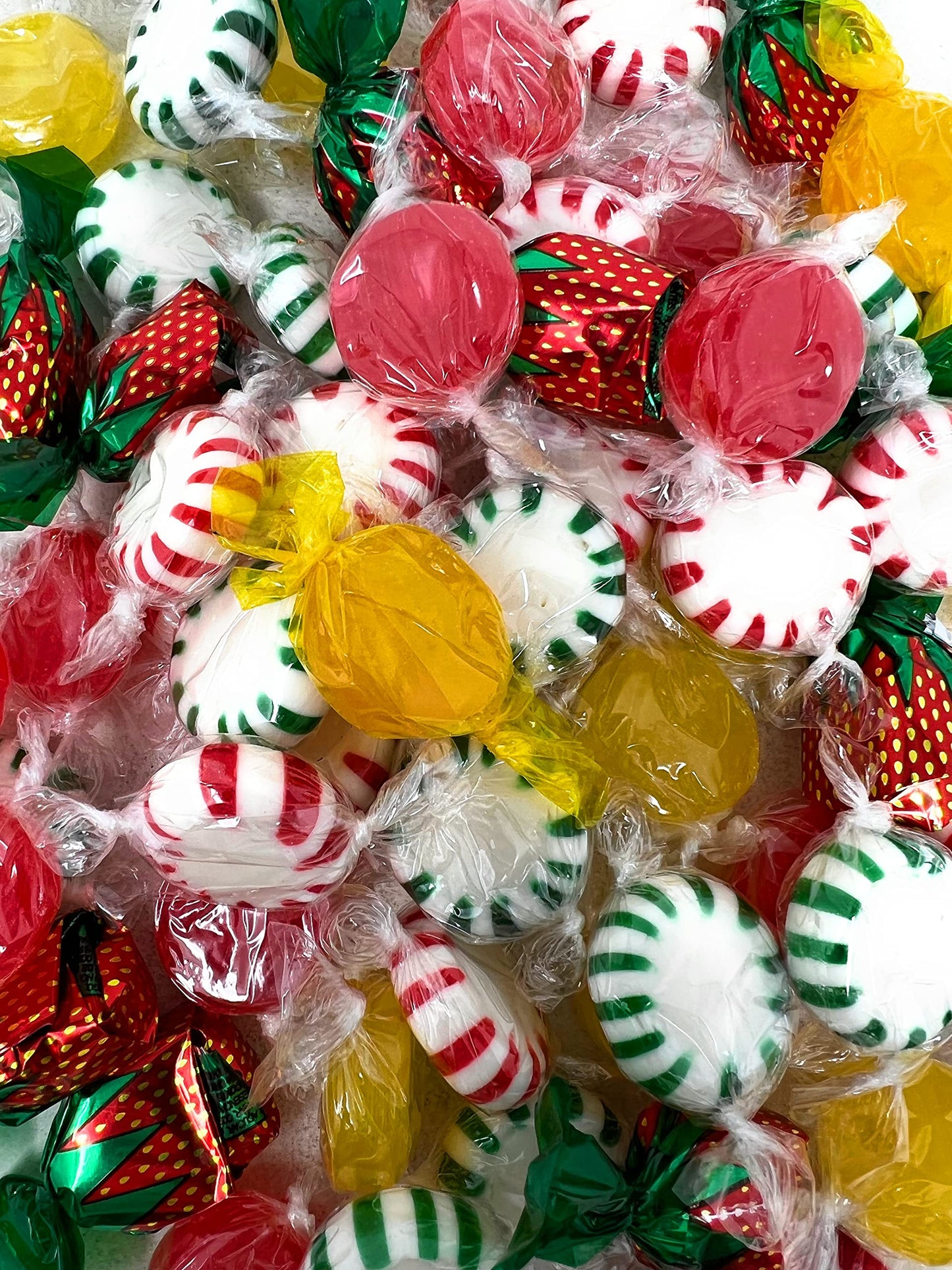 American Favorites Candy Party Mix Individually Wrapped Hard Candies Bulk Assortment 7 Flavors Variety Pack Resealable Bag 1 Lb 70+Pcs (16 Oz)