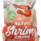 Costco Happy Chips With Garlic & Butter 13.5% Shrimp Family Size, 16 Oz