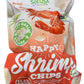 Costco Happy Chips With Garlic & Butter 13.5% Shrimp Family Size, 16 Oz