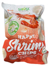 Costco Happy Chips With Garlic & Butter 13.5% Shrimp Family Size, 16 Oz