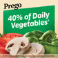 Prego Chunky Mushroom And Green Pepper Pasta Sauce, 23.75 Oz Jar (Case Of 6)