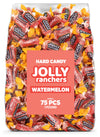 Watermelon Jolly Ranchers Hard Candy - Original Flavor - 1 LB Bulk Bag (Approx. 75 Pieces) - Individually Wrapped Sweet & Tart C