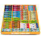 Granola Bars Bulk Variety Pack - Healthy Granola Bars Variety Snack Box for Office Snacks & Healthy Breakfast Bars - Snacks Variety Pack for mature-themeds and Kids (60 Count)