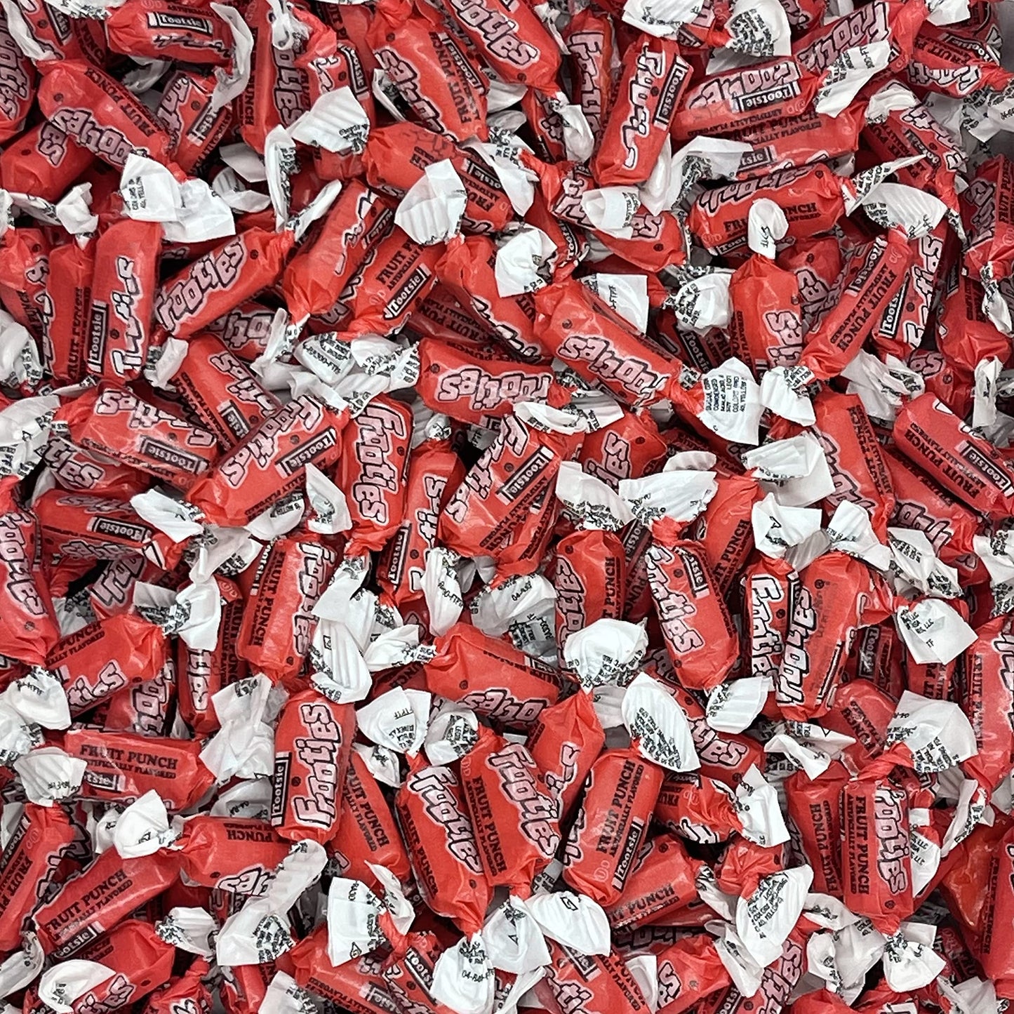 Fruidles Tootsie Roll Fruit Punch Midgees, Peanut-Free, Gluten-Free, Kosher, 70 Count, Red