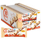 Kinder Bueno White Chocolate Hazelnut Candy Bar, 1.4 oz Each, 30 Pack - Limited Edition