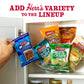 Herrs Snacks Variety Pack, Potato Chips, Pretzels, Popcorn, Cheese Curls, 1Oz Bag (36 Count)