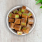 Green Apple Caramel Squares Candy, 2 Pound Bulk Bag (Approximately 125 Pieces), Apple Caramel Cubes, Individually Wrapped Chewy