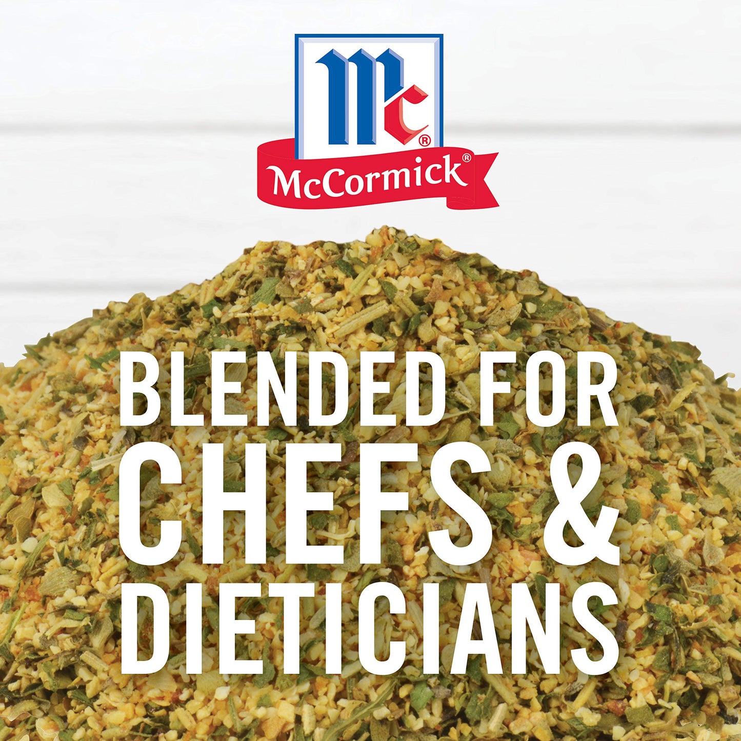 McCormick Perfect Pinch Garlic & Herb Seasoning, 19 oz - Zesty Flavor for Chicken, Pasta, Salads & More