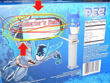 Pez Batman Collectors Set With Batman, Joker, Riddler, And Two-Face Candy Dispensers