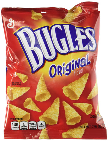 Bugles Original Flavor 30 Bags Net Wt 1 Lb 10.3 Oz