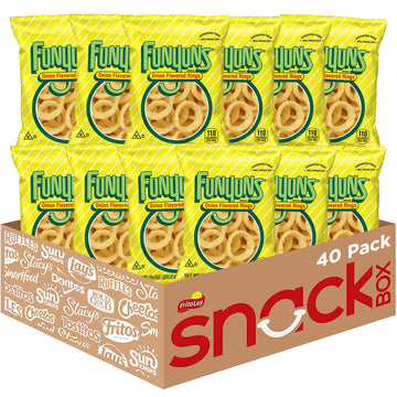 Funyuns Onion Flavored Rings, Original, 0.75 Ounce (Pack Of 40)