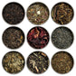 Heavenly Tea Leaves Loose Leaf Tea Sampler - 9 Flavor Variety Pack, 9 Piece Assortment, Green, Herbal, Black & White Teas