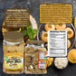 Rani Pani Puri Coins (Uncooked, Microwaveable Wheat Semolina Coins) 32oz (2lbs) 908g w/Pani Puri Masala (14-Spice Blend for Indi