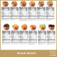 Nut Cravings Gourmet Collection - Easter Dried Fruit & Mixed Nuts Gift Basket Black Tower + Ribbon (12 Assortments) Purim Mishlo