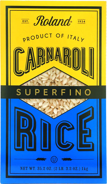 Roland Foods Carnaroli Rice  Superfino  2 lbs 3.3 Ounce (Pack of 5)