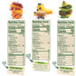 Sprout Organic Baby Food, Stage 2 Pouches, Carrot Apple Mango, Pear Kiwi Peas & Blueberry Banana Oatmeal Variety Sampler, 3.5 Oz