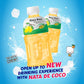 Mogu Mogu Drink Mango Juices (6 Bottles) Drinks For Kids Made With Nata De Coco (Coconut Jelly) Fun Chewable Juice Boxes. Juice