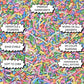 Confect Galaxy Pop Rainbow Sprinkles - Custom Blend Multicolor Jimmies - Edible Cake & Cupcake Decorating Toppings - Vegan, Glut