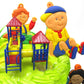 Caillou Birthday Cake Topper Set Featuring Caillou And Friends With Decorative Themed Accessories