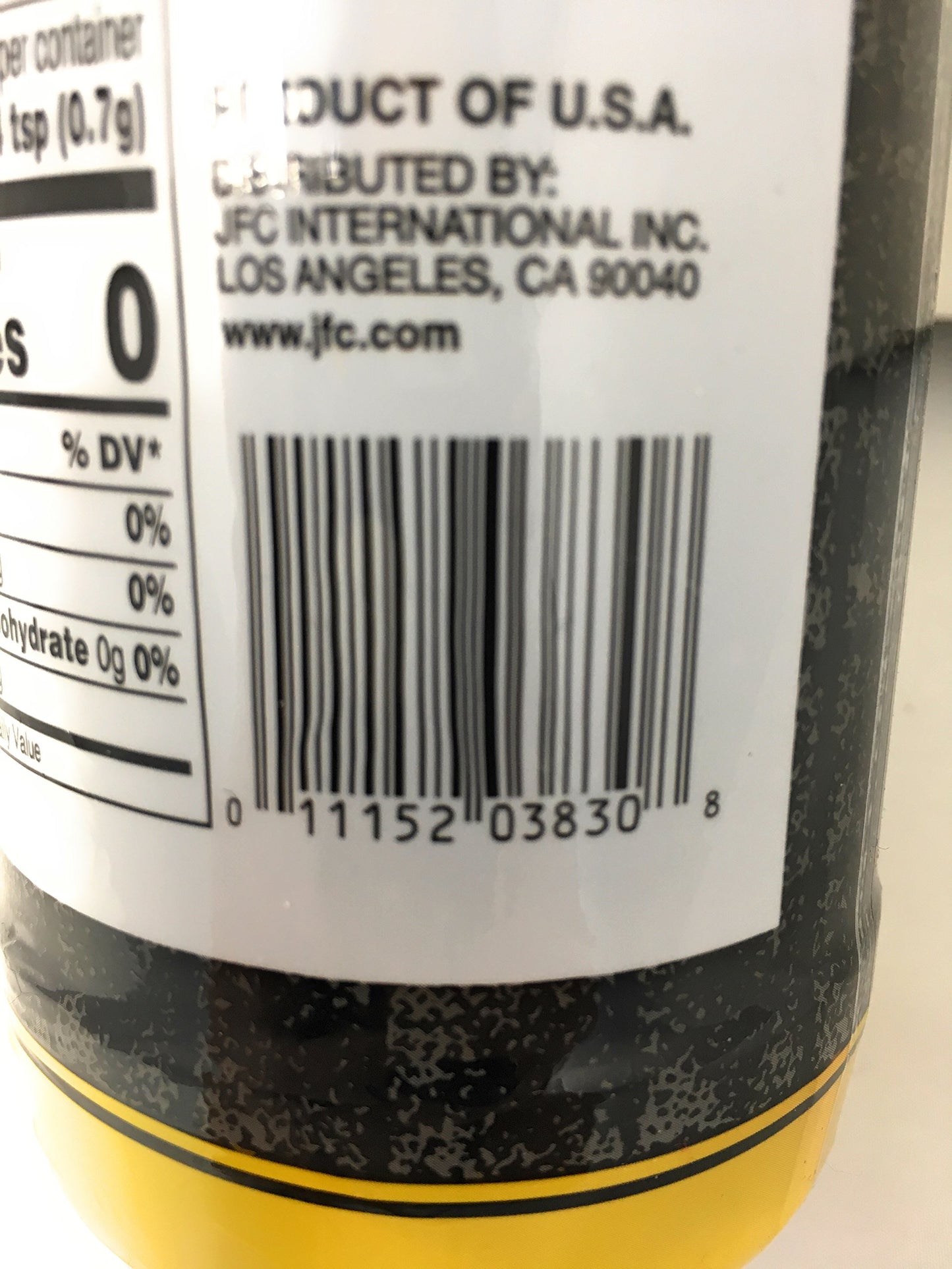 JFC Roasted Black Sesame Seeds Iri Goma, 8 oz