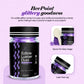 BeePoint Edible Glitter Luster Dust - Violet, 15g Food Grade Shimmer Powder for Baking, Cocktails, Cakes, Sweets, Vegan & Gluten Free