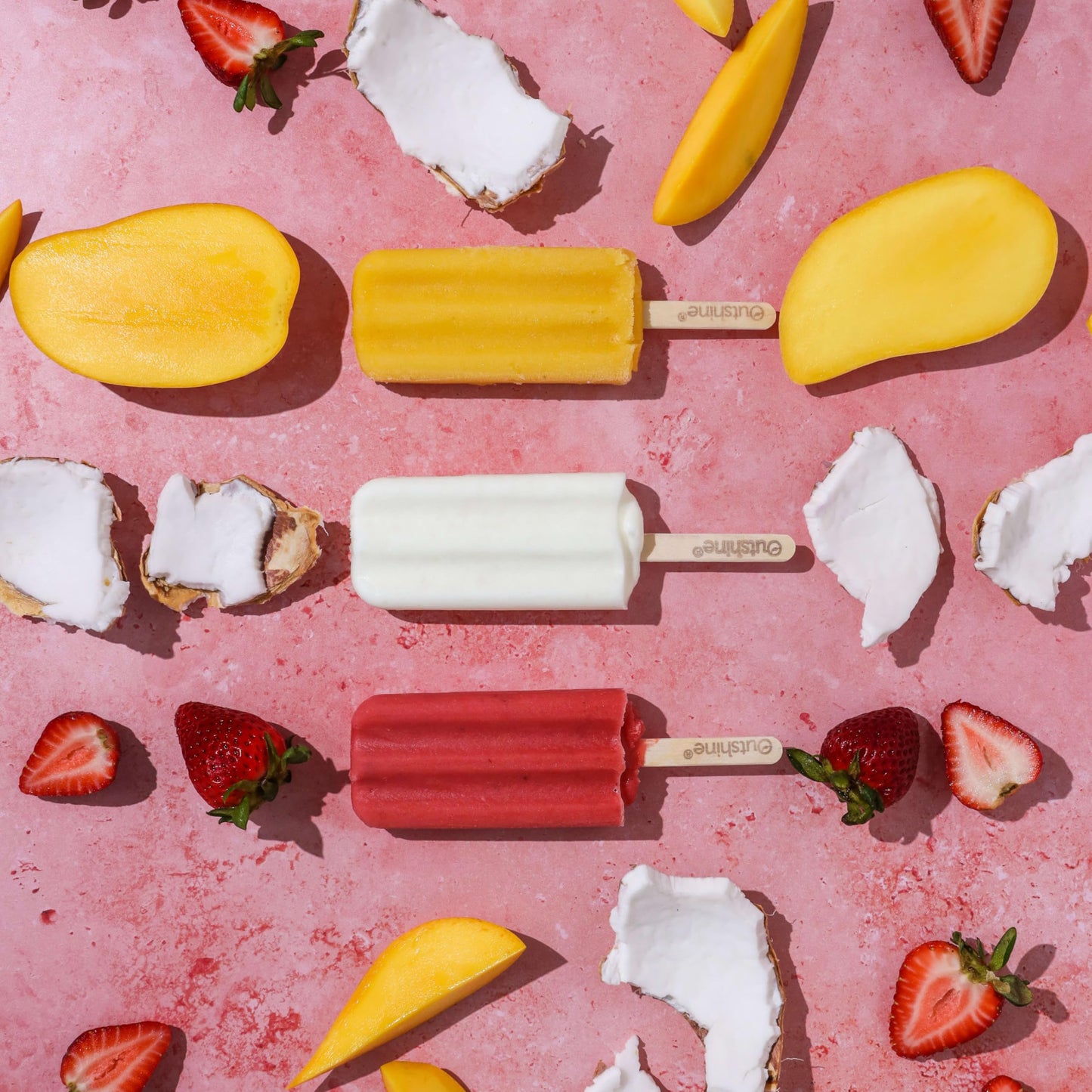 Outshine, Strawberry Frozen Fruit Bars, 12 Count (Frozen)