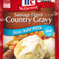 McCormick Sausage Country Gravy Mix (Pack of 4) 2.64 oz Packets