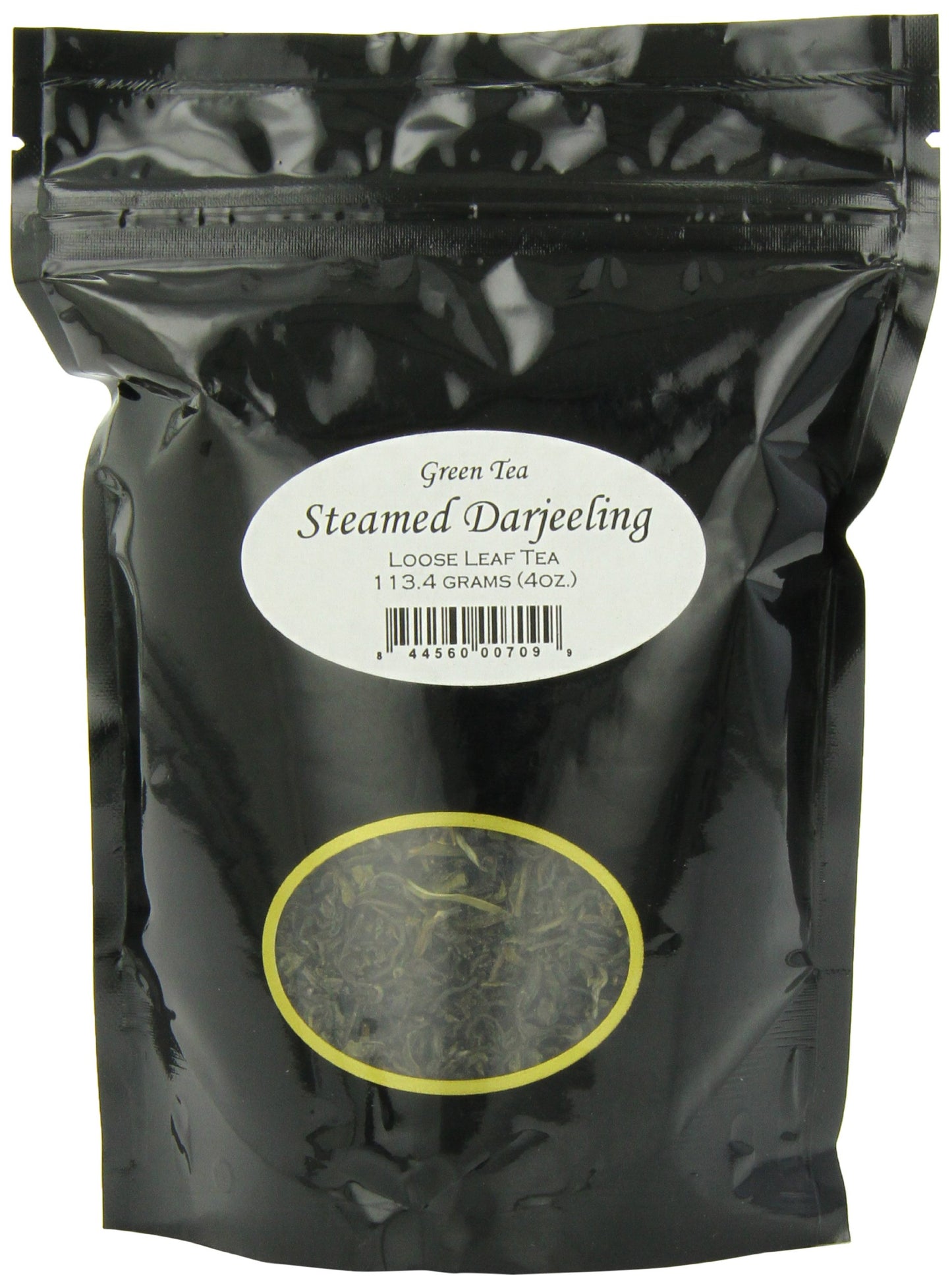 English Tea Store Loose Leaf, Steamed Darjeeling Green Tea Pouches, 4 Ounce