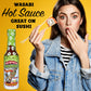 Kickin' Wasabi Sauce With Horseradish Hot Sauce With Habanero - Try If You Dare - Perfect Gourmet Gift For The Real Wasabi Horse