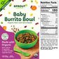 Sprout Organic Baby Food, Toddler Meals, Veggie Burrito Bowl With Beans & Quinoa, 5 Oz Bowl (8 Count)