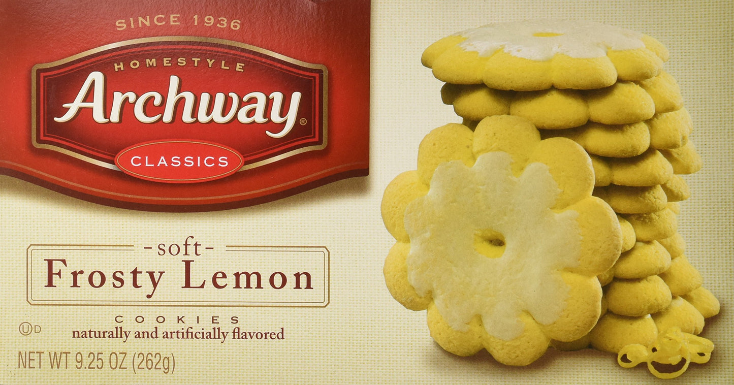 Archway Archway Classic Soft Frosty Lemon Cookies, 9.25 Ounce