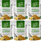 MyCerealMix Sugar Free Vanilla Almond Granola - 6 Pack (144oz Total) - Vegan, Gluten Free - Diabetic Friendly Breakfast Cereal -