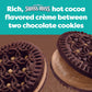 Glutino Swiss Miss Gluten Free Hot Cocoa Flavored Sandwich Cookies, Gluten Free Snacks, 10.5 Oz.