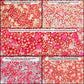 Confect Pretty In Pink, Gold & White Flower & Pearl Sprinkles Mix - Heart & Star Edible Sprinkles For Cakes, Cupcakes, Cookies -