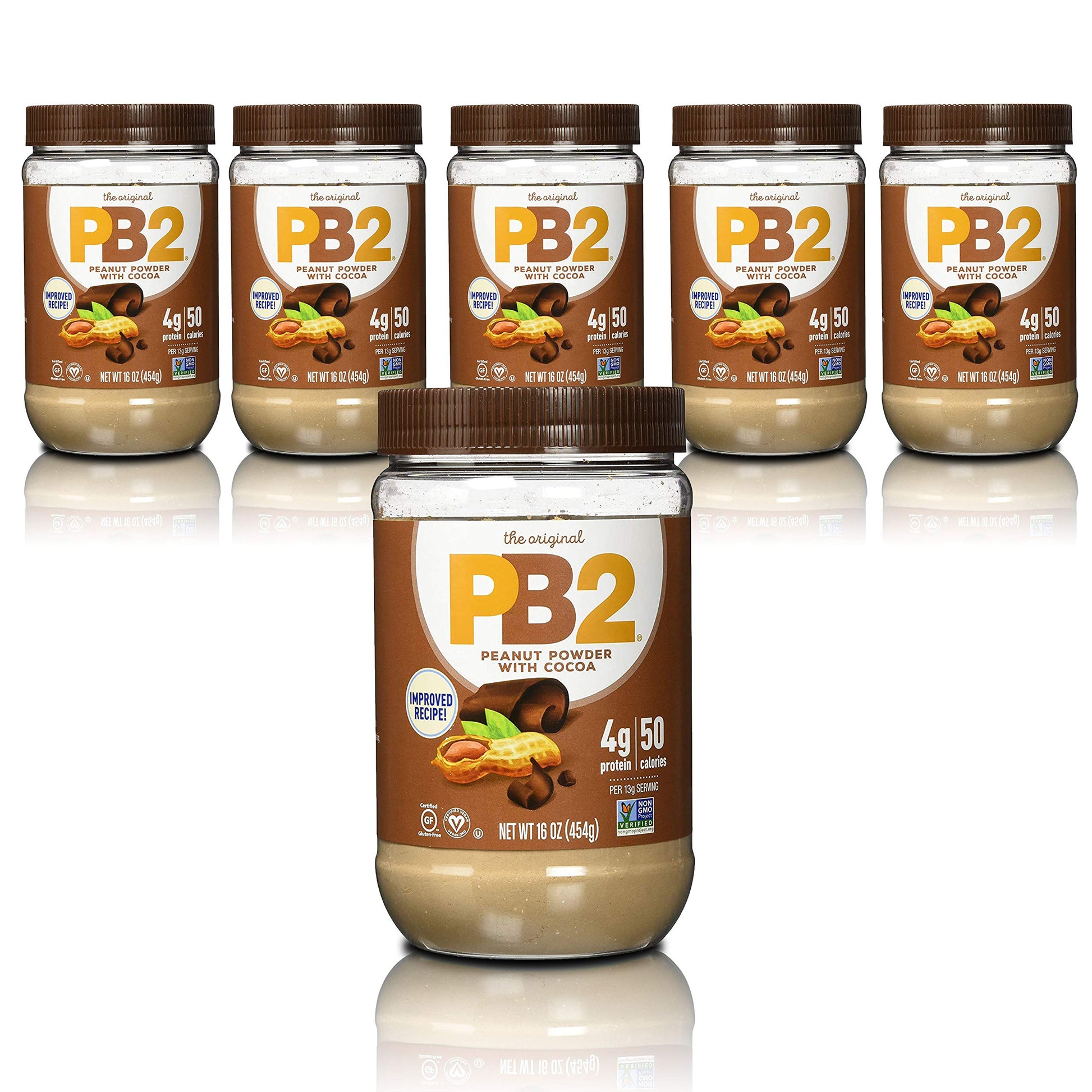 PB2 Foods PB2 Peanut Butter in Chocolate Powder (6 x 454g)