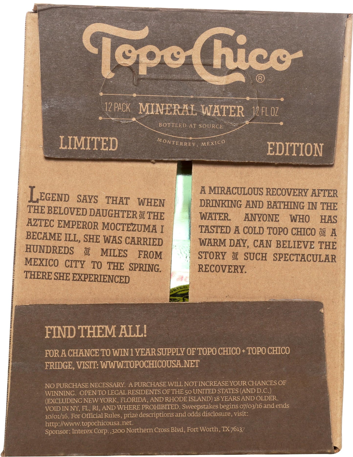 Topo Chico Mineral Water, Glass Bottles, 12 Fl Oz, Pack of 12, Model 021136050462
