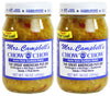 Mrs. Campbell s All Natural Sweet Southern Chow Chow Relish, 16 Oz Glass Jar (Pack of 2)