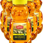 Gefen Us Grade A Honey Bears, 12Oz (6 Pack) 100% Clover Honey, No Fillers, Gluten Free