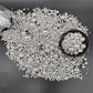 Weraru Edible Silver Pearl Sugar Sprinkles Candy Mixing Size Baking Edible Cake Decorations Cupcake Toppers Cookie Decorating Ce