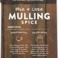 Urban Accents Mulling Spice - 1.25 Ounce Pack, Ideal for Holiday Beverages