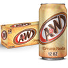 A&W Cream Soda, 12 fl oz Cans, 12 Pack, Carbonated Soft Drink