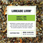Tiesta Tea Loose Leaf Sweet Lime Herbal Tea - Non-Caffeinated, Bulk Bag for 200 Cups, Model 34141