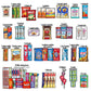 CRAVEBOX Snacks Box Variety Pack Care Package (55 Count) Halloween Treats Gift Basket Boxes Pack Adults Kids Grandkids Guys Girl
