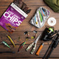 Wicked Cutz Korean Bbq Beef Jerky Chips, 14G Protein Per Bag, Crispy & Crunchy Beef Jerky Crisps, Usa Made Barbeque Flavored Chi