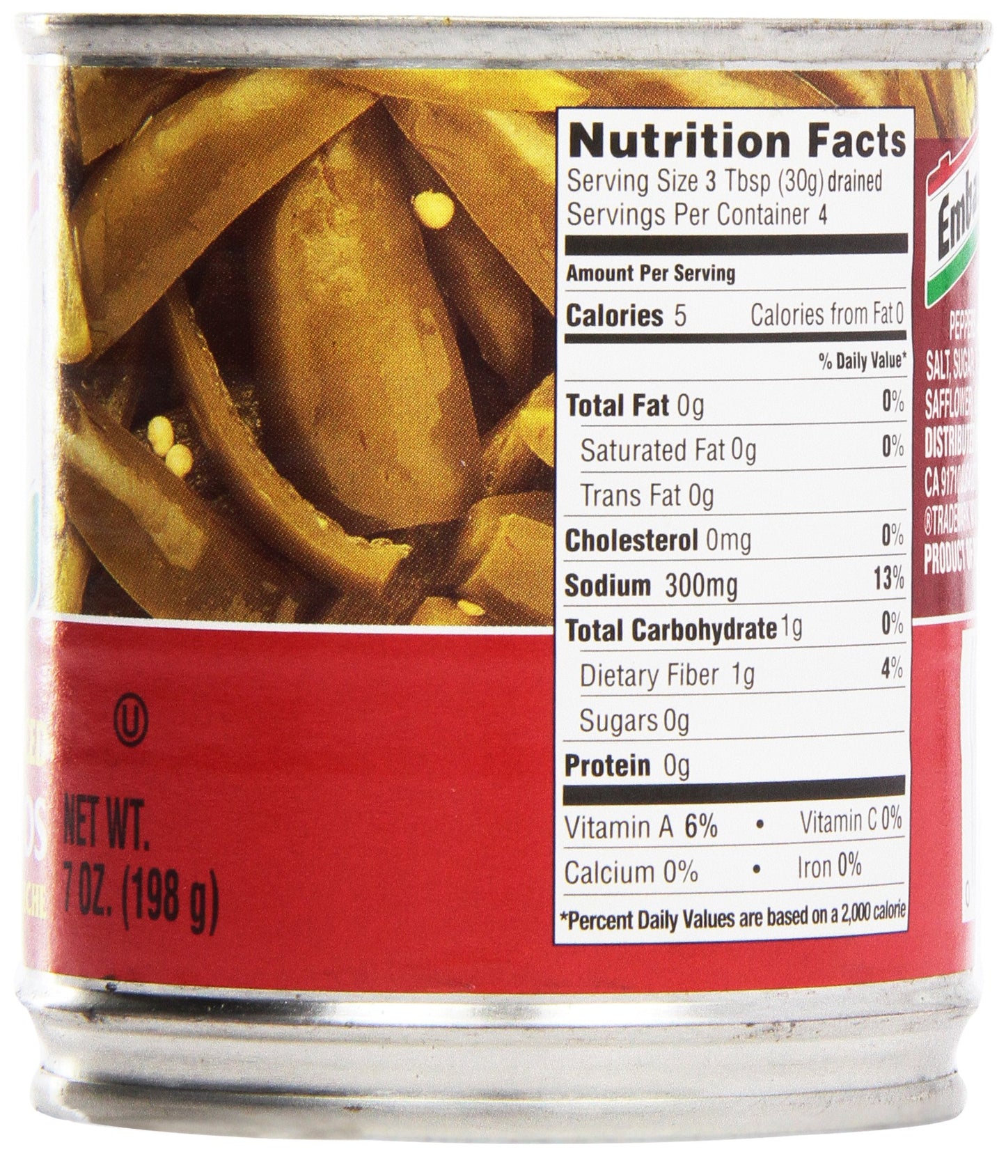 Embasa Sliced Jalapeno Peppers, 7 oz