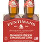 Fentimans Sparkling Ginger Beer Non-Alcoholic Mixer, 6.7 Fl Oz (4 Pack)